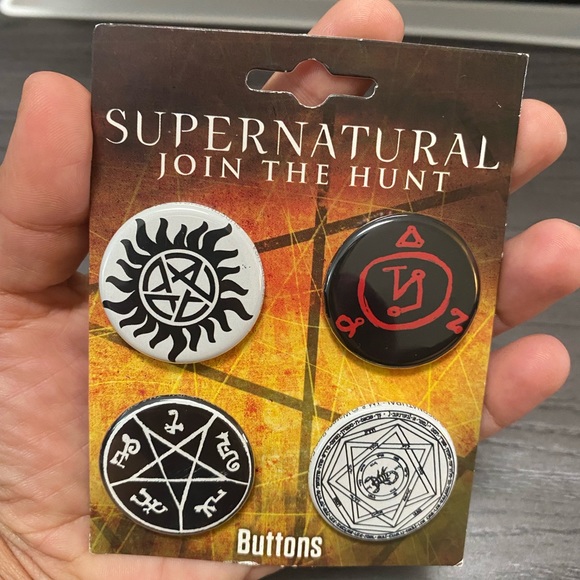 Supernatural Button Set - Picture 4 of 5